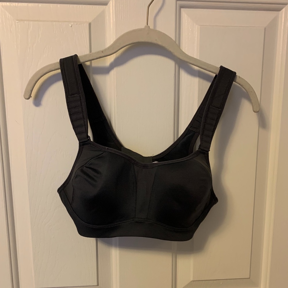 Charcoal Grey Sports Bra